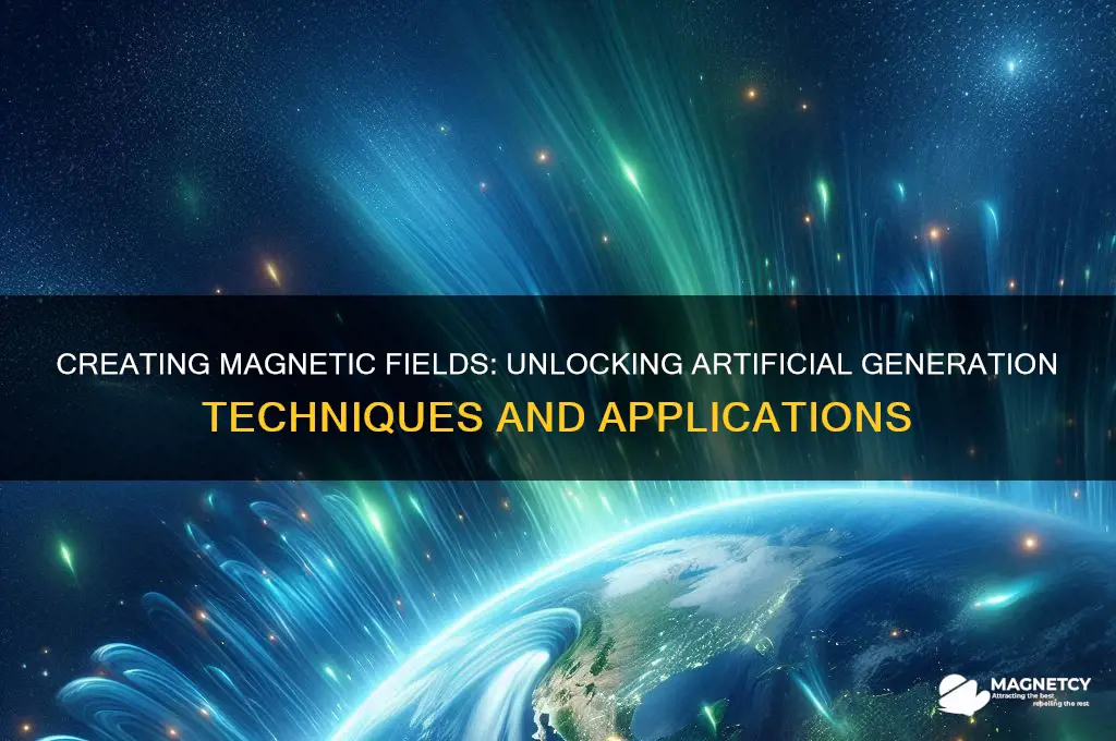 can a magnetic field be created artifically