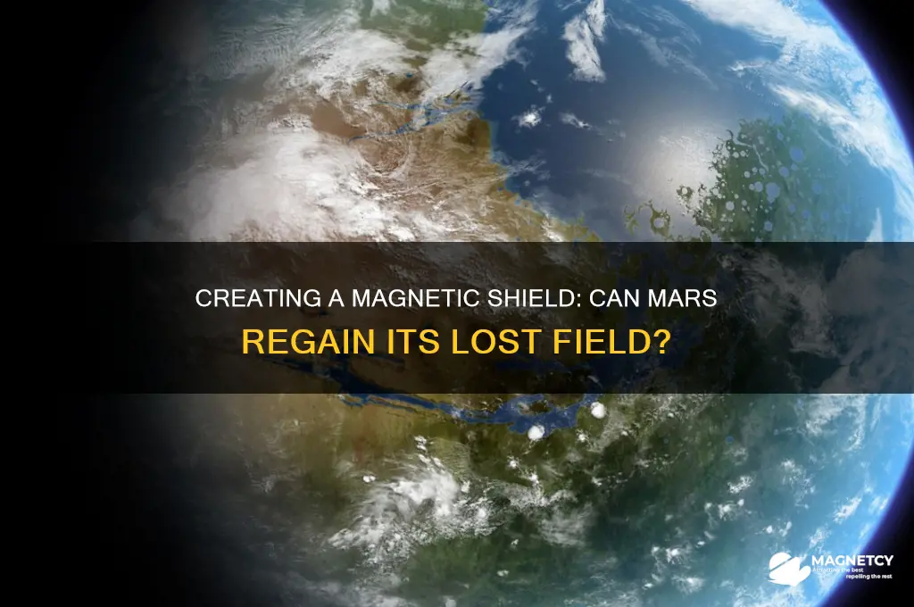 can a magnetic field be created on mars