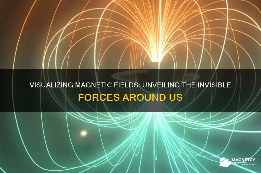 can a magnetic field be seen