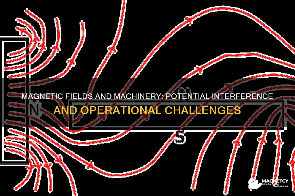 can a magnetic field cause problems machines