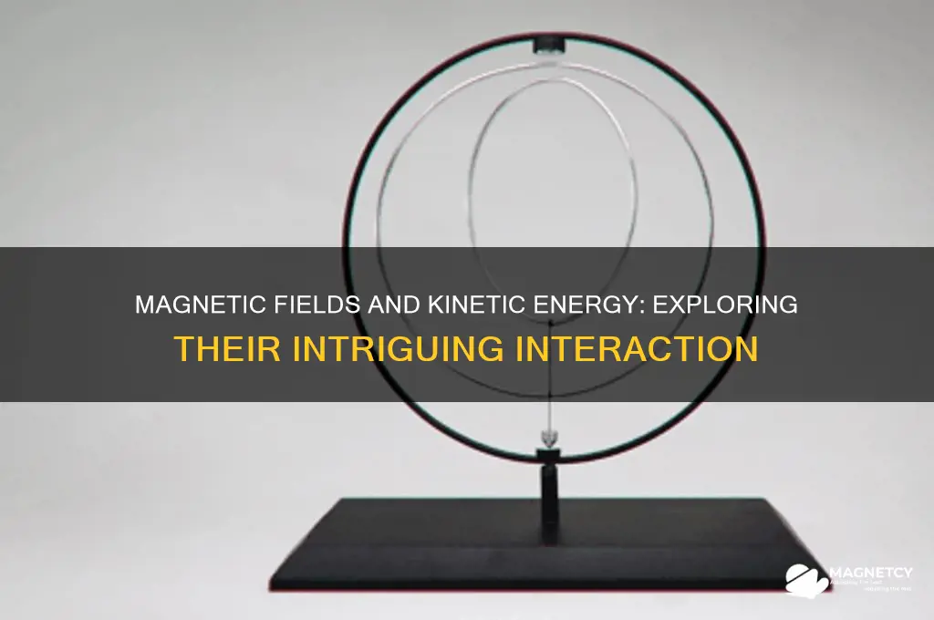 can a magnetic field effect kinetic energy