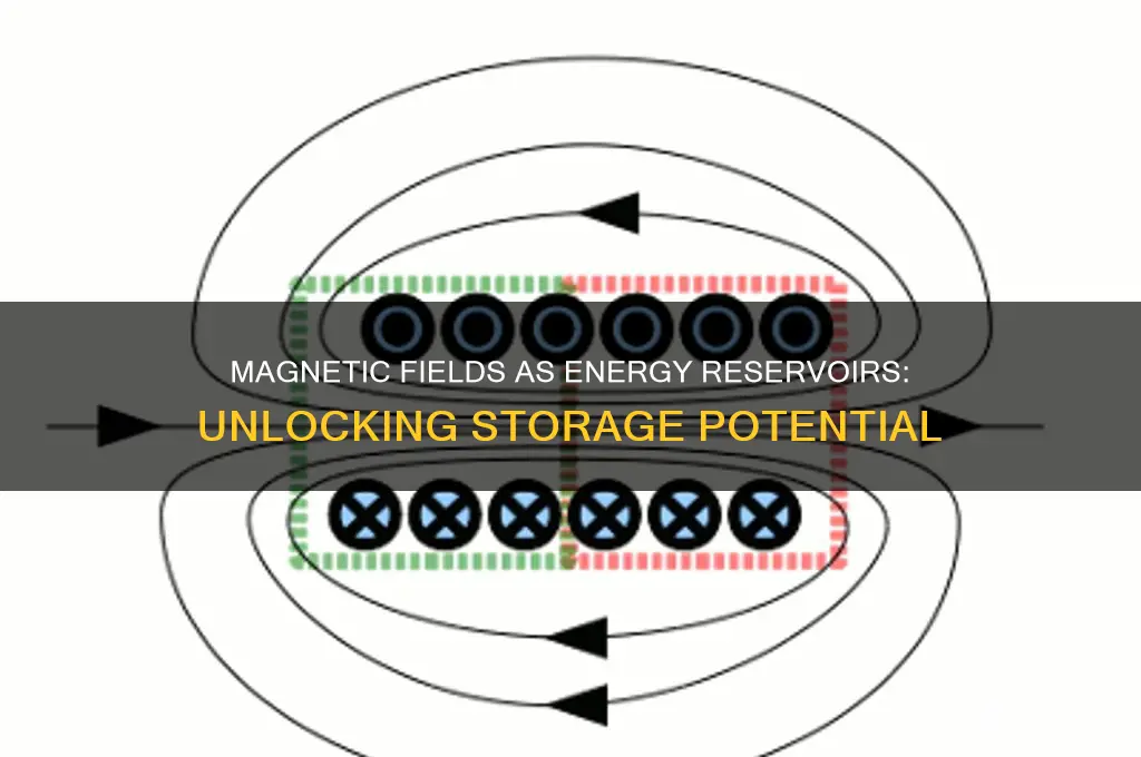 can a magnetic field store energy