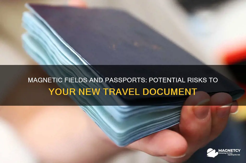 can a magnetic impact a new passport