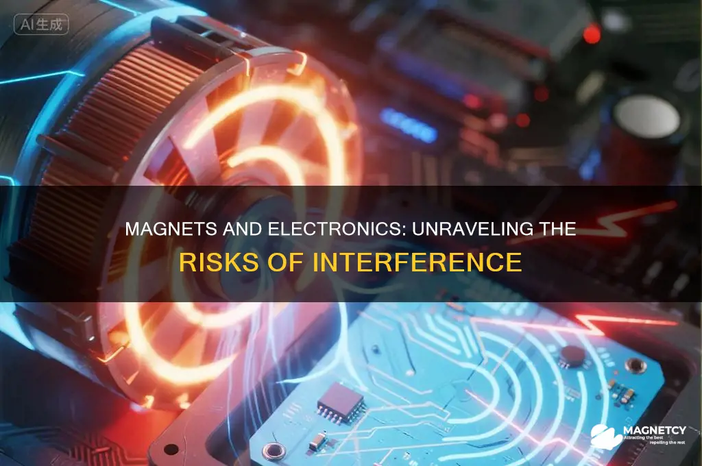 can a magnets mess with most electronics