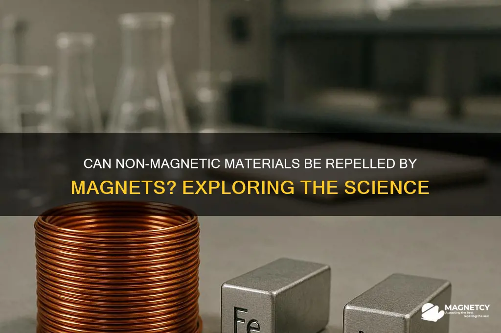 can a non magnet be repelled by a magnet