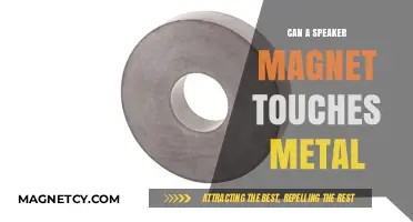 Can Speaker Magnets Safely Touch Metal? Exploring Risks and Effects