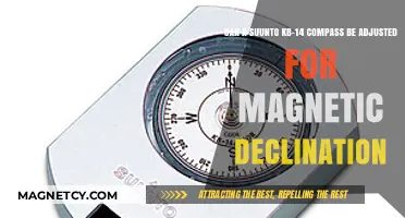 Adjusting Suunto KB-14 Compass for Magnetic Declination: A Guide