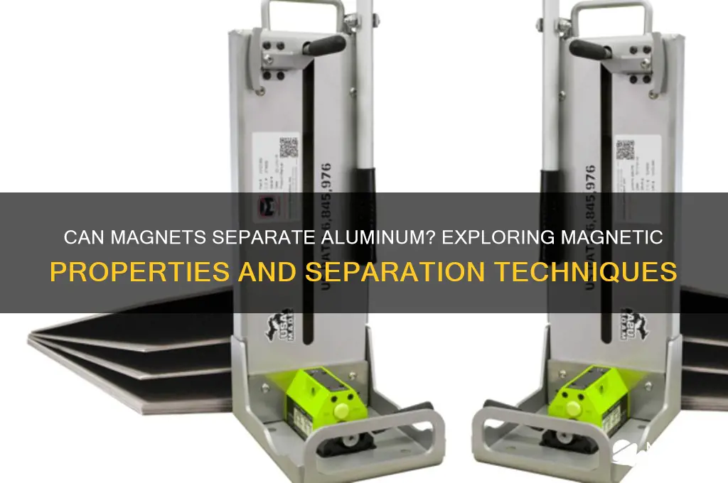 can aluminum be separated by magnets