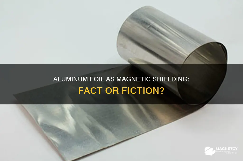can aluminum foil be used as magnetic shielding