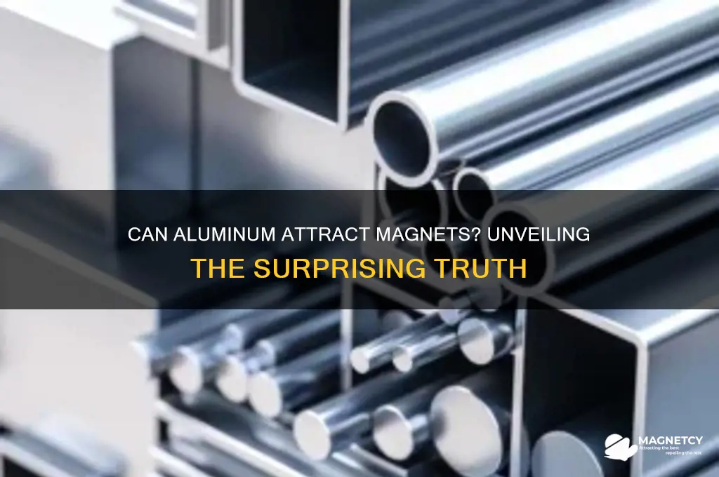 can aluminum hold magnets