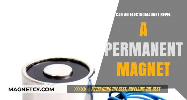 Electromagnet vs. Permanent Magnet: Can Repulsion Occur?