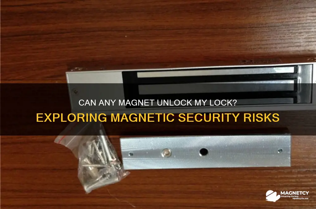 can any magnet open my lock