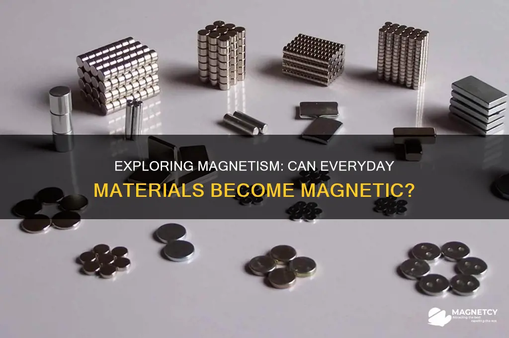 can any material act as a magnet