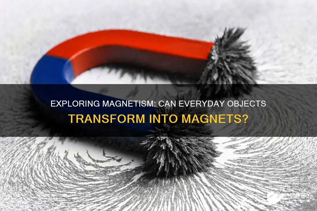 can anything become a magnet
