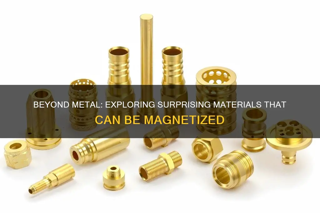 can anything other than metal be turned into a magnet