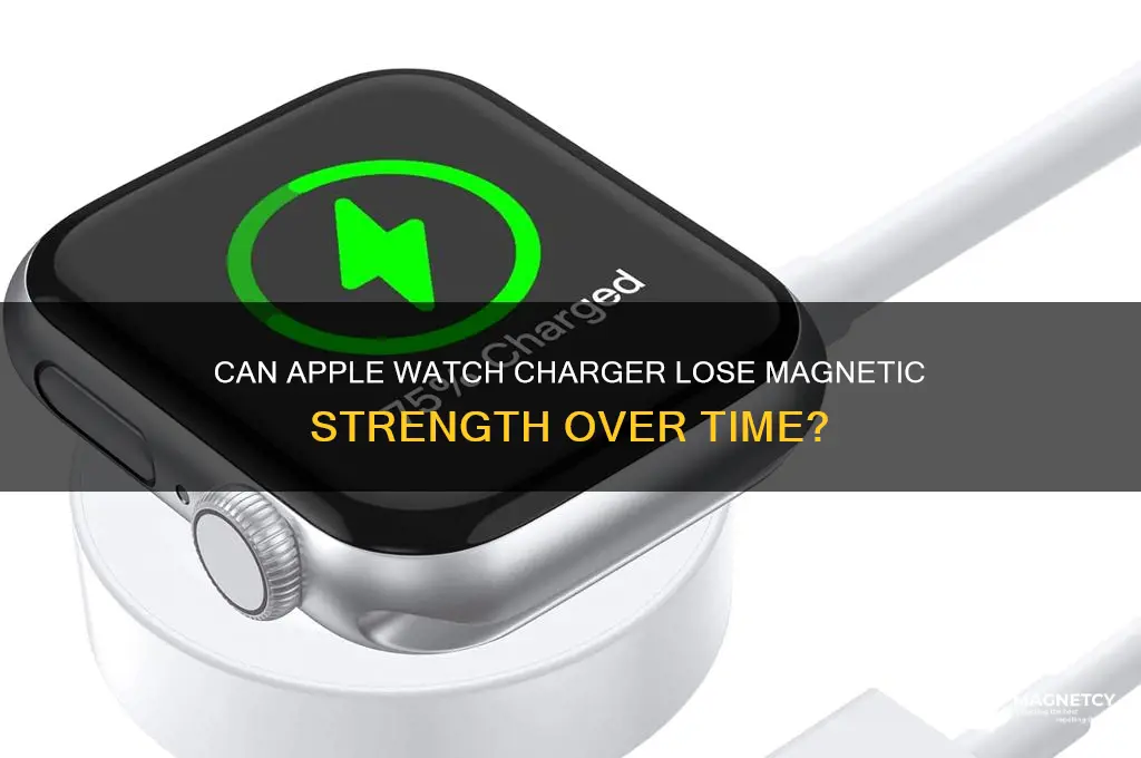 can apple watch charger loose magnetic