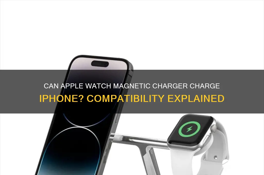 can apple watch magnetic charger charge iphone