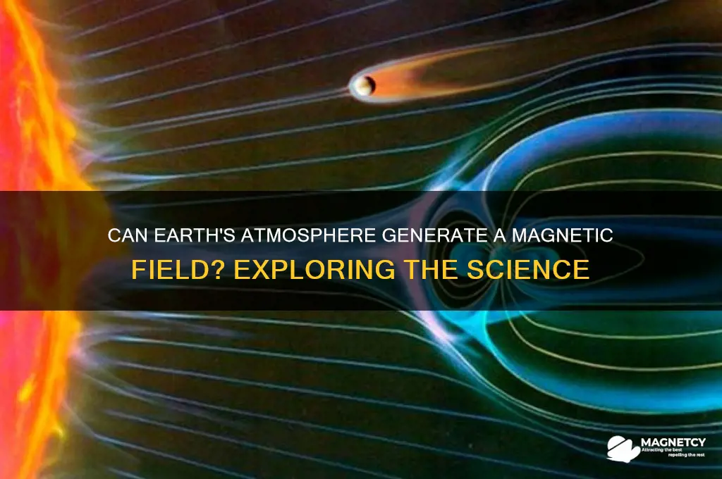 can atmosphere generate magnetic field