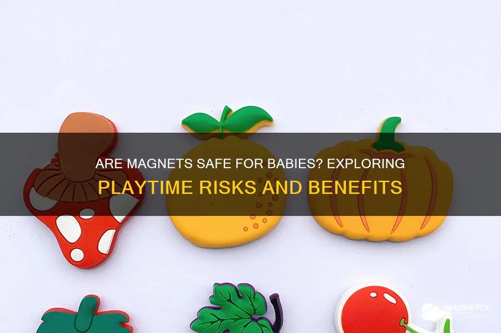 can babies play with magnets
