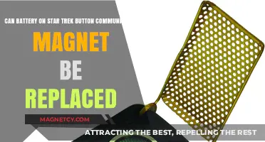 Replacing Star Trek Communicator's Battery: Magnet Compatibility and DIY Guide