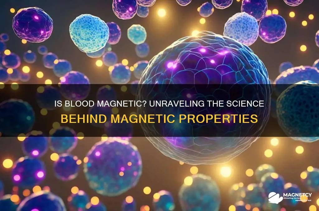 can blood be magnetic