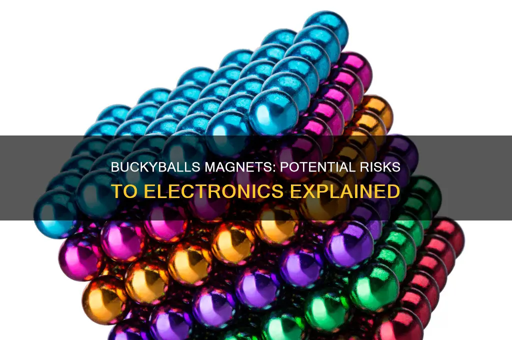 can buckyballs magnets damage electronics