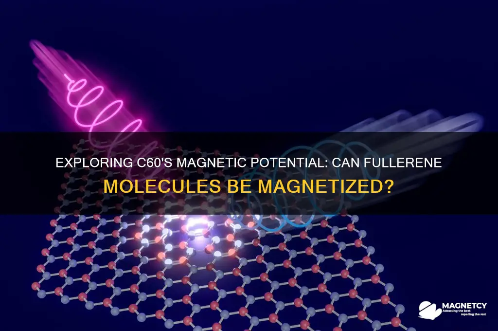 can c60 become magnetized