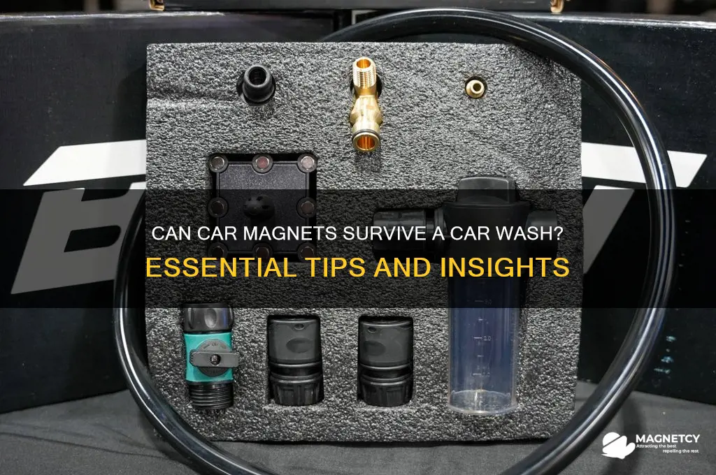 can car magnet go through car warsh