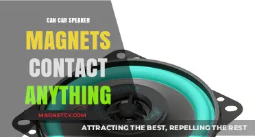 Can Car Speaker Magnets Safely Contact Other Objects? Find Out Here