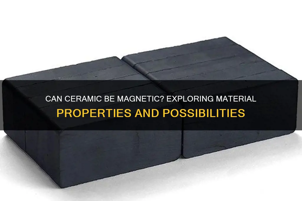 can ceramic be magnetic