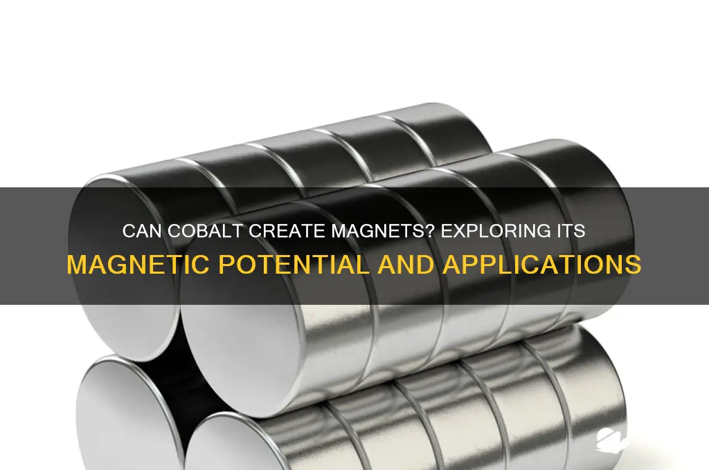 can cobalt be made into a magnet