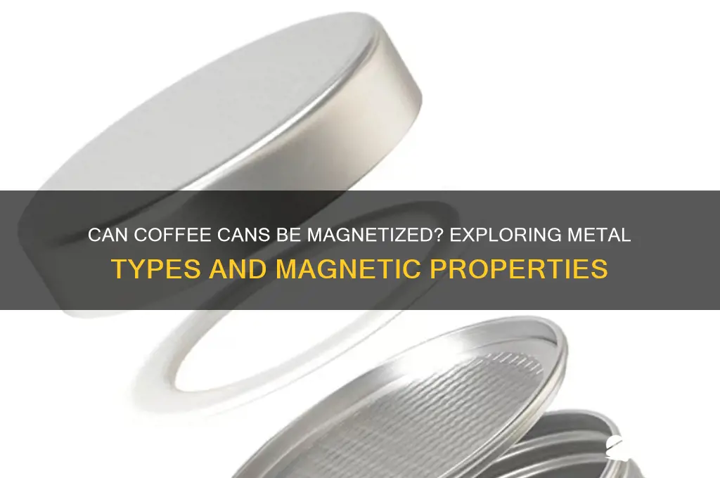 can coffee cans be magnetized