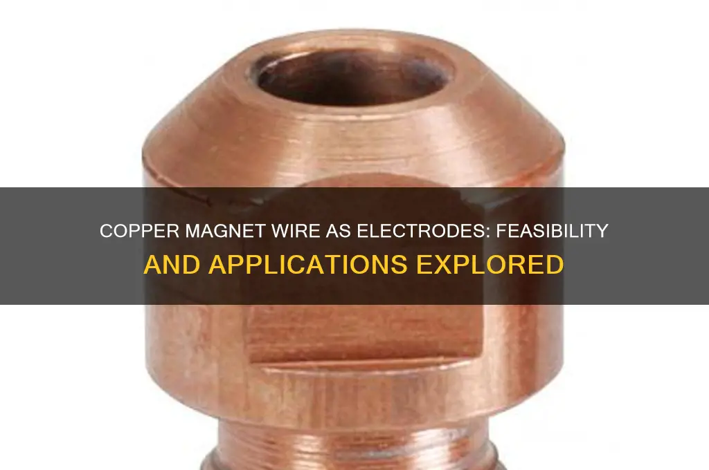 can copper magnet qwire be used for electrodes