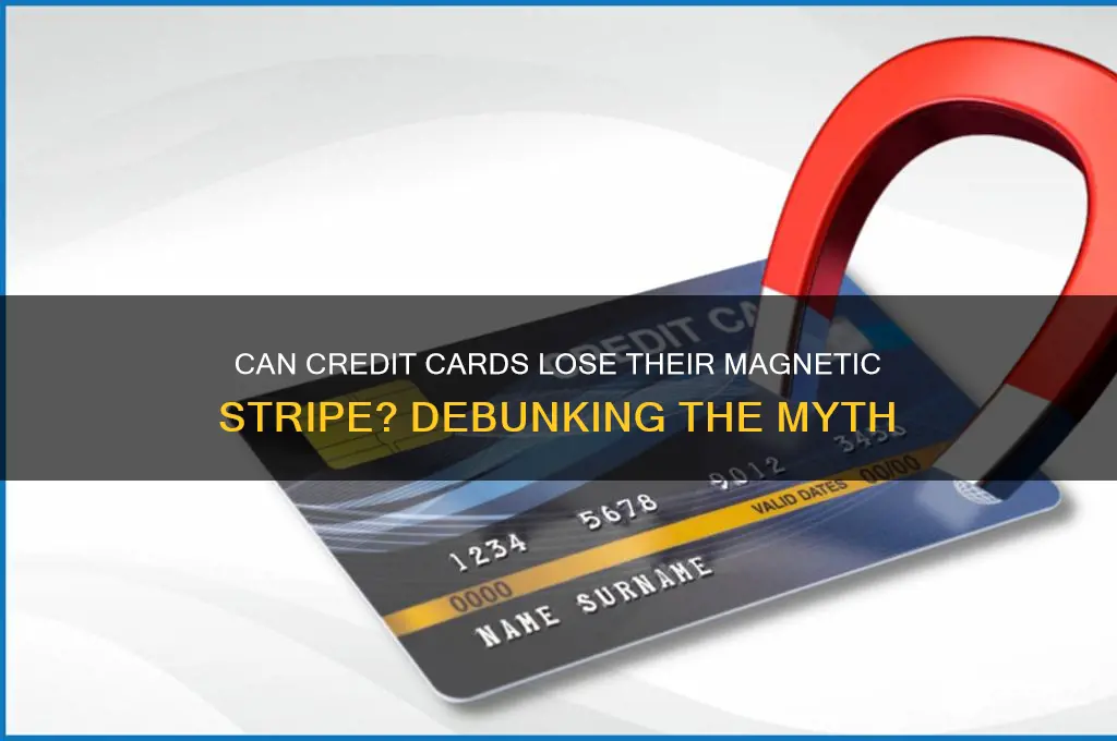 can credit crds be de-magnetized
