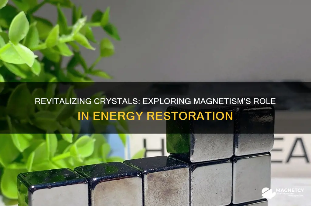can crystals be rejuvenated with magnets