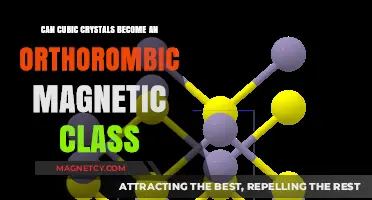 Exploring Cubic Crystals' Transition to Orthorhombic Magnetic Class: Possibilities and Challenges