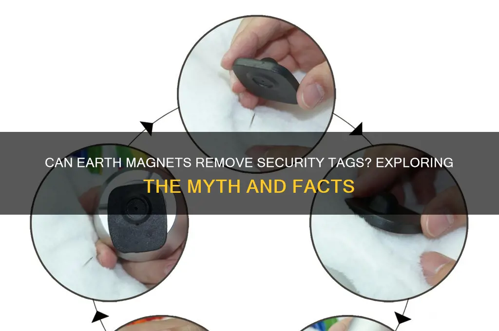 can earth magnets remove security tags