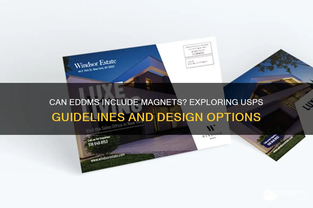 can eddms have magnets