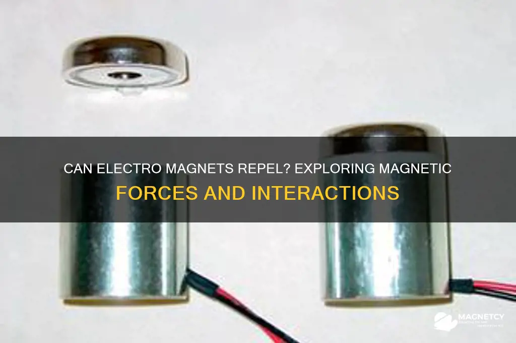 can elcro magnets repel