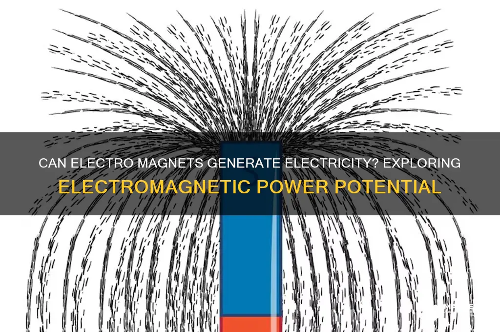 can electro magnets create electricity
