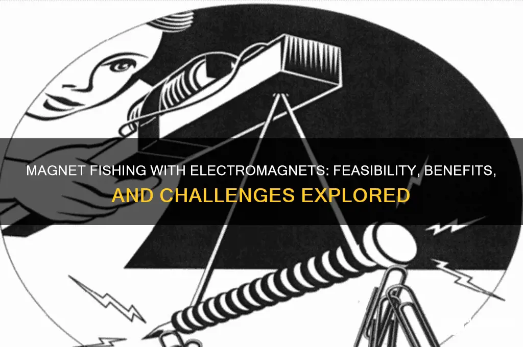 can electromagnets be used for magnet fishing