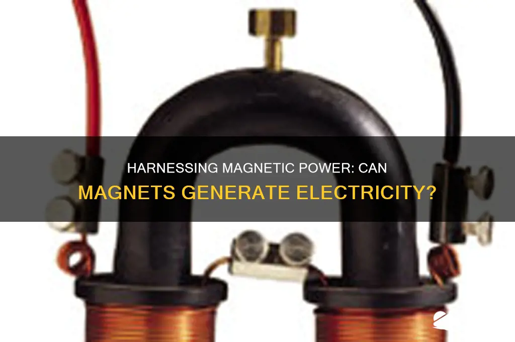 can eletricity be created with magnets