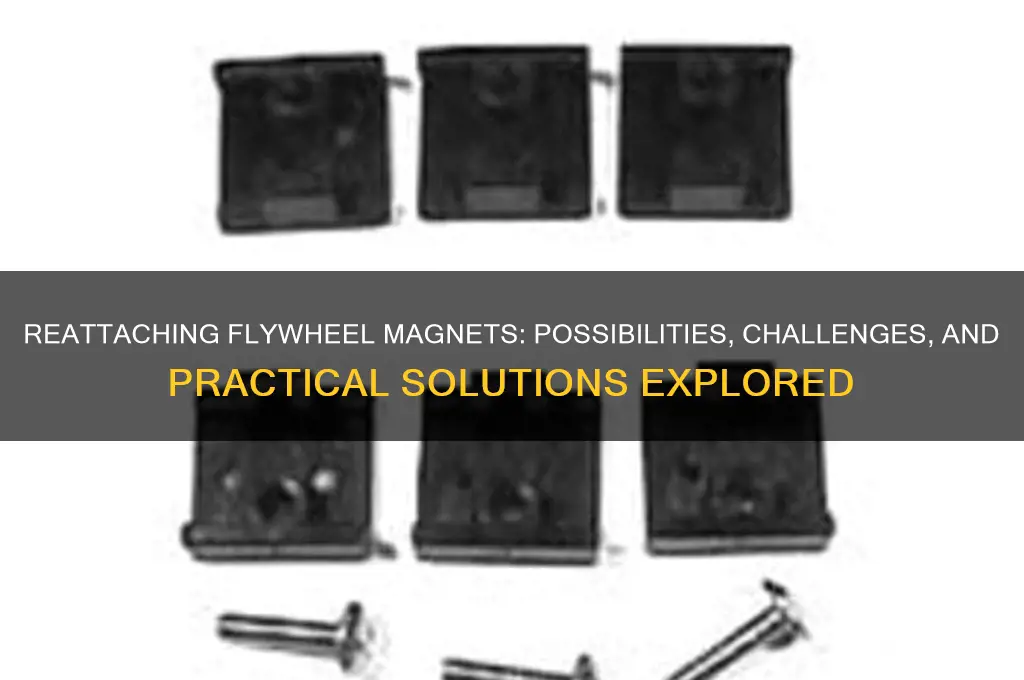 can flywheel magnets be reattached