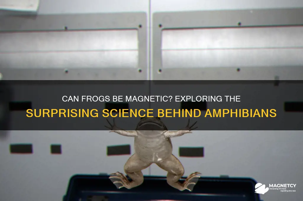 can frogs be magnetic