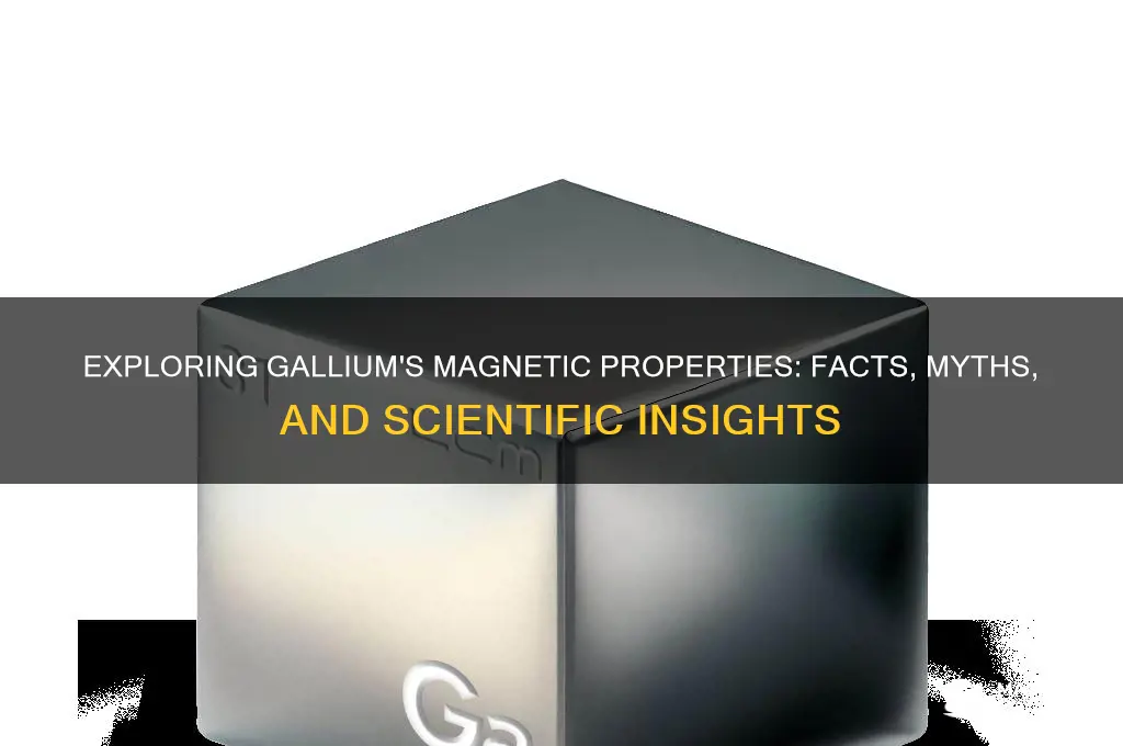 can gallium be magnetic