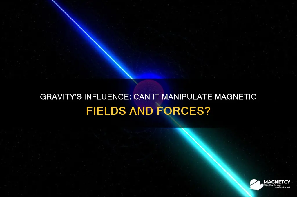 can gravity manipulate magnetism