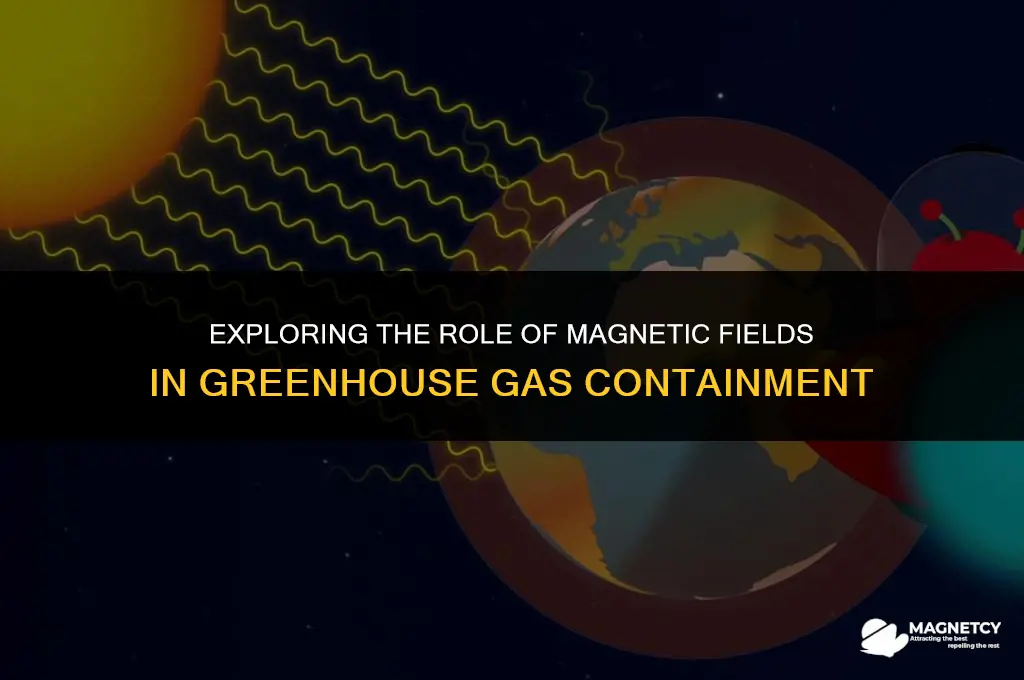 can greenhouse gases escape without magnetic field
