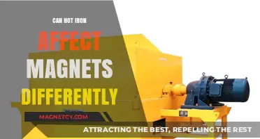 Hot Iron's Impact: How Heat Alters Magnetism in Unique Ways