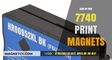 Can HP Pro 7740 Print Magnets? A Comprehensive Guide