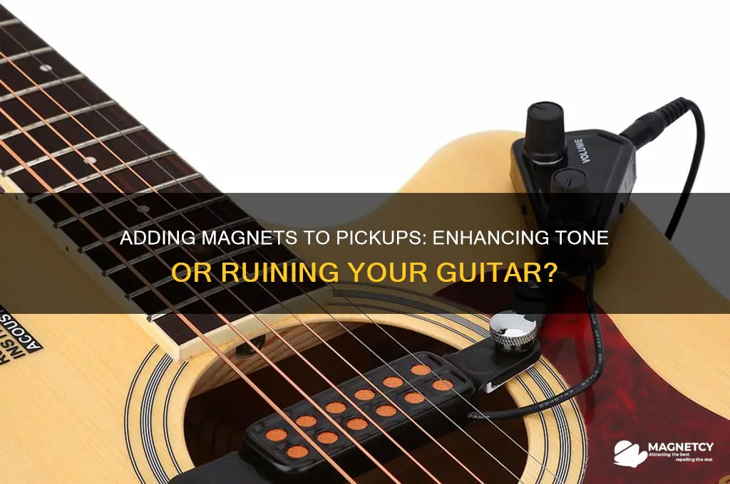 can i add a magnet to my pickup